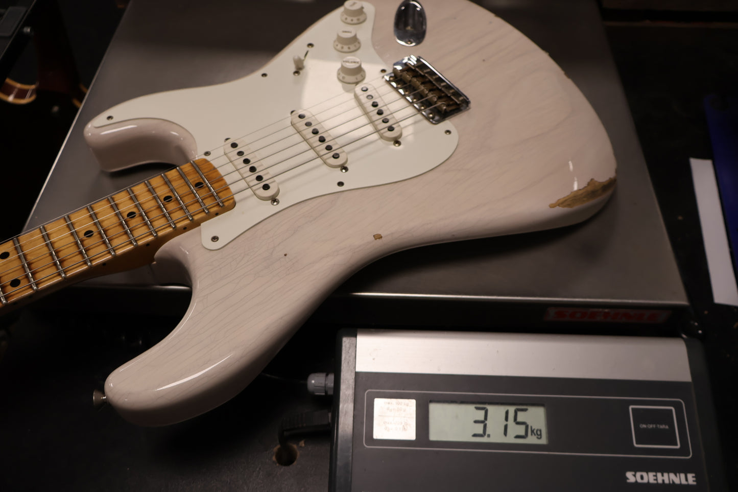 Fender '55 Relic Stratocaster White Blond 2024