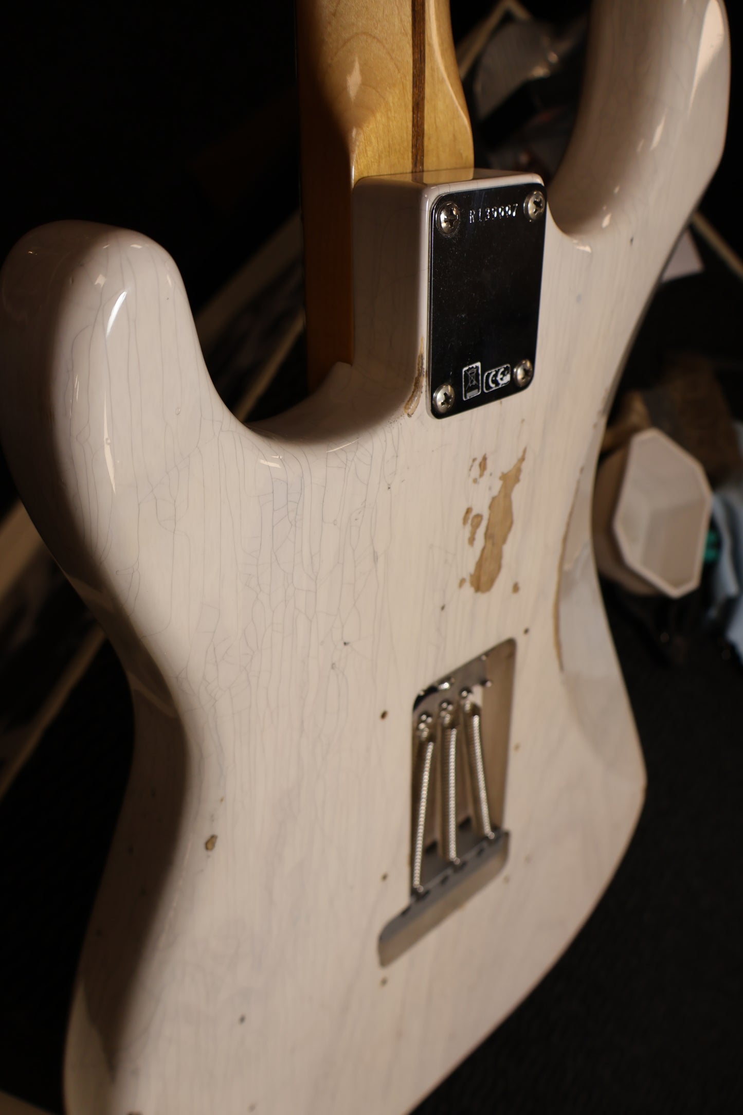 Fender '55 Relic Stratocaster White Blond 2024