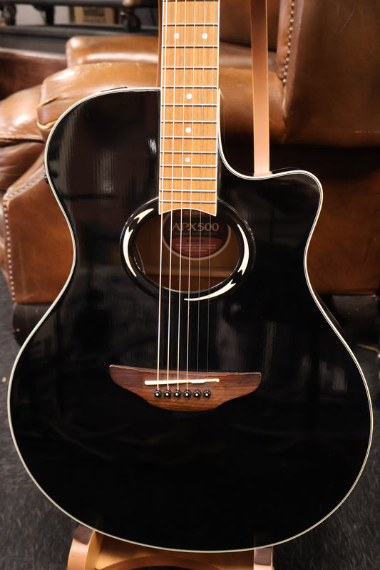 Yamaha APX-500 Black Acoustic Guitar (USED)