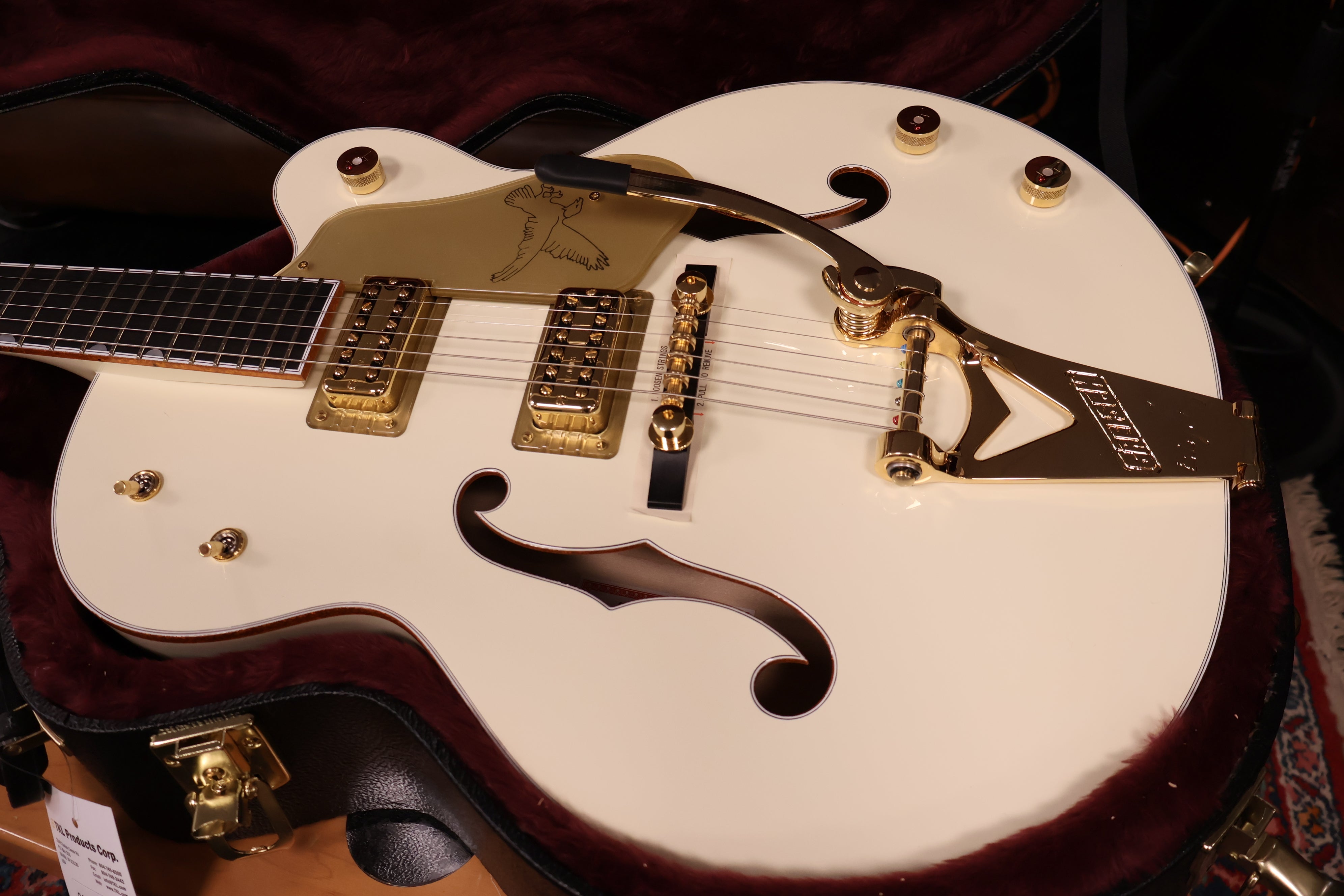 Gretsch G6136T-59 Vintage Select Edition '59 White Falcon – Dirk Witte