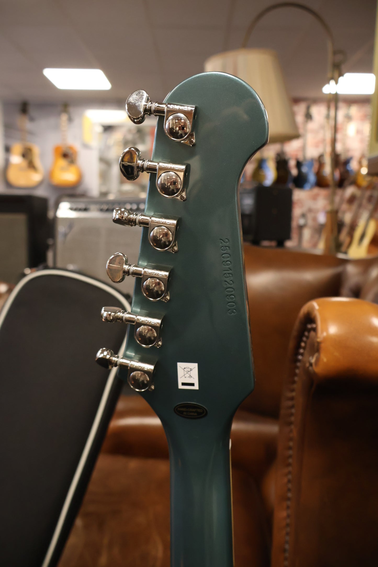 Epiphone Firebird Pelham Blue with Gigbag