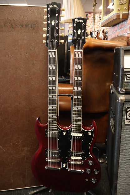 Ibanez 2402 Double Double Neck 6/12 Electric Guitar 1975