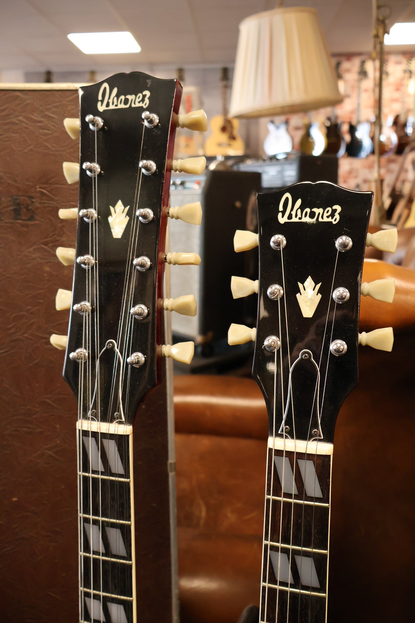 Ibanez 2402 Double Double Neck 6/12 Electric Guitar 1975