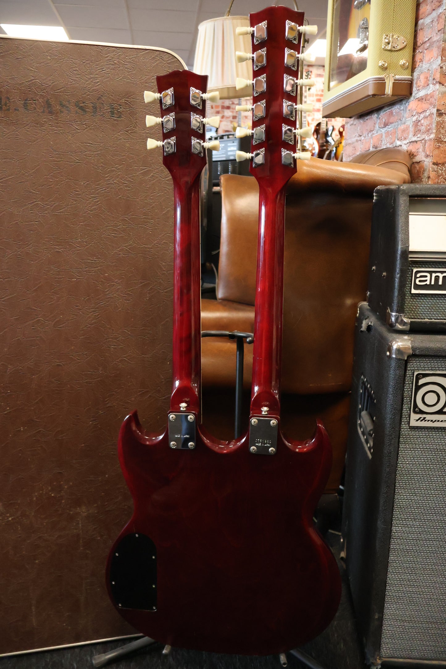 Ibanez 2402 Double Double Neck 6/12 Electric Guitar 1975