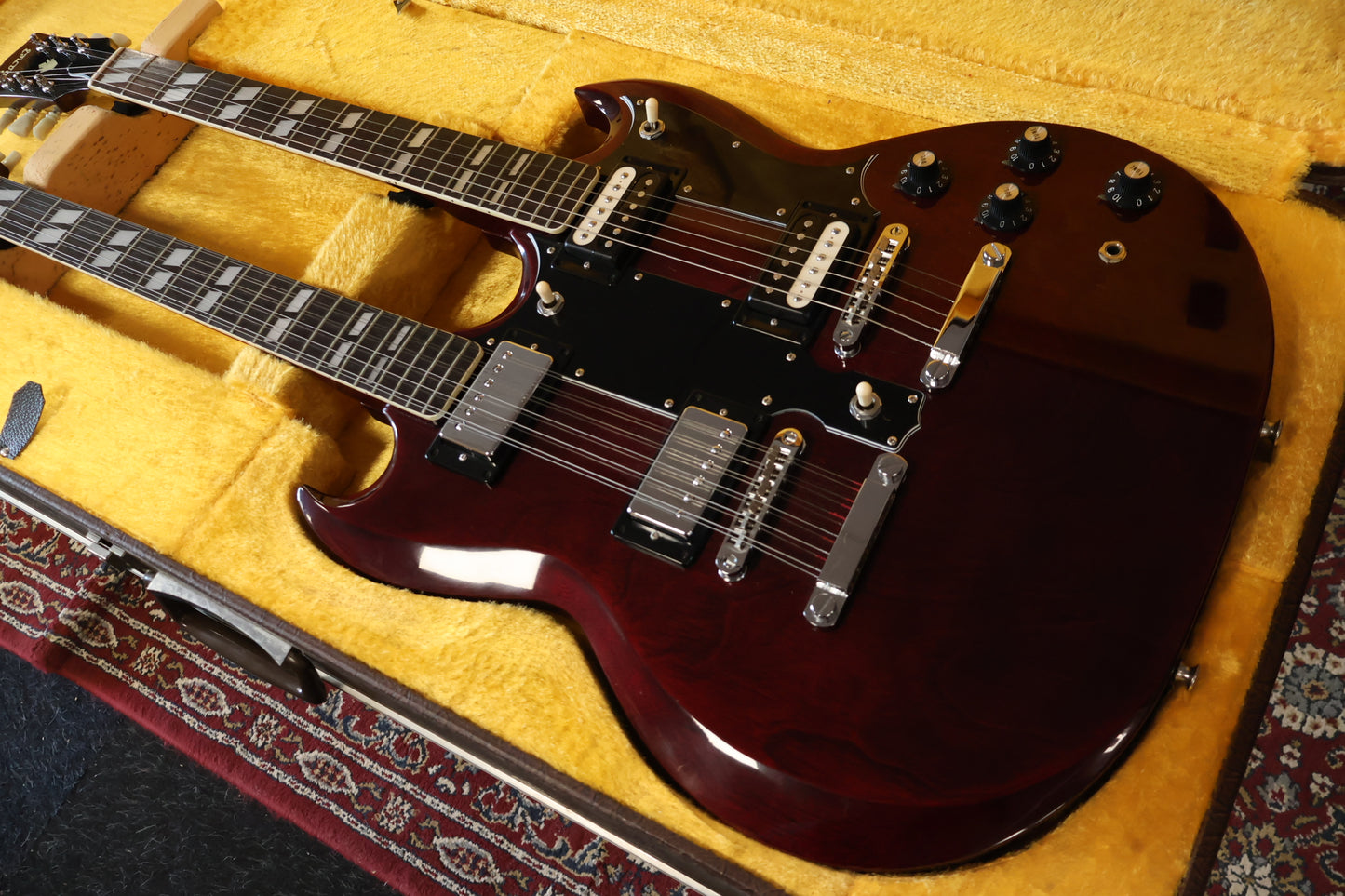 Ibanez 2402 Double Double Neck 6/12 Electric Guitar 1975