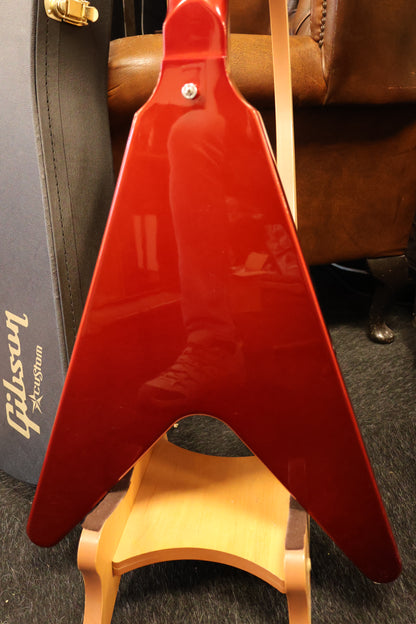 Gibson 1967 Mahogany Flying V Reissue w/ Maestro Vibrola Gloss