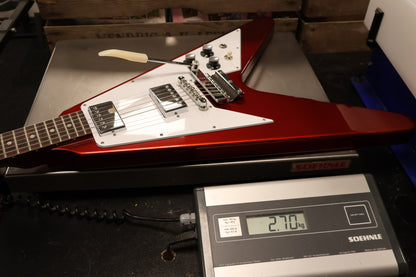 Gibson 1967 Mahogany Flying V Reissue w/ Maestro Vibrola Gloss