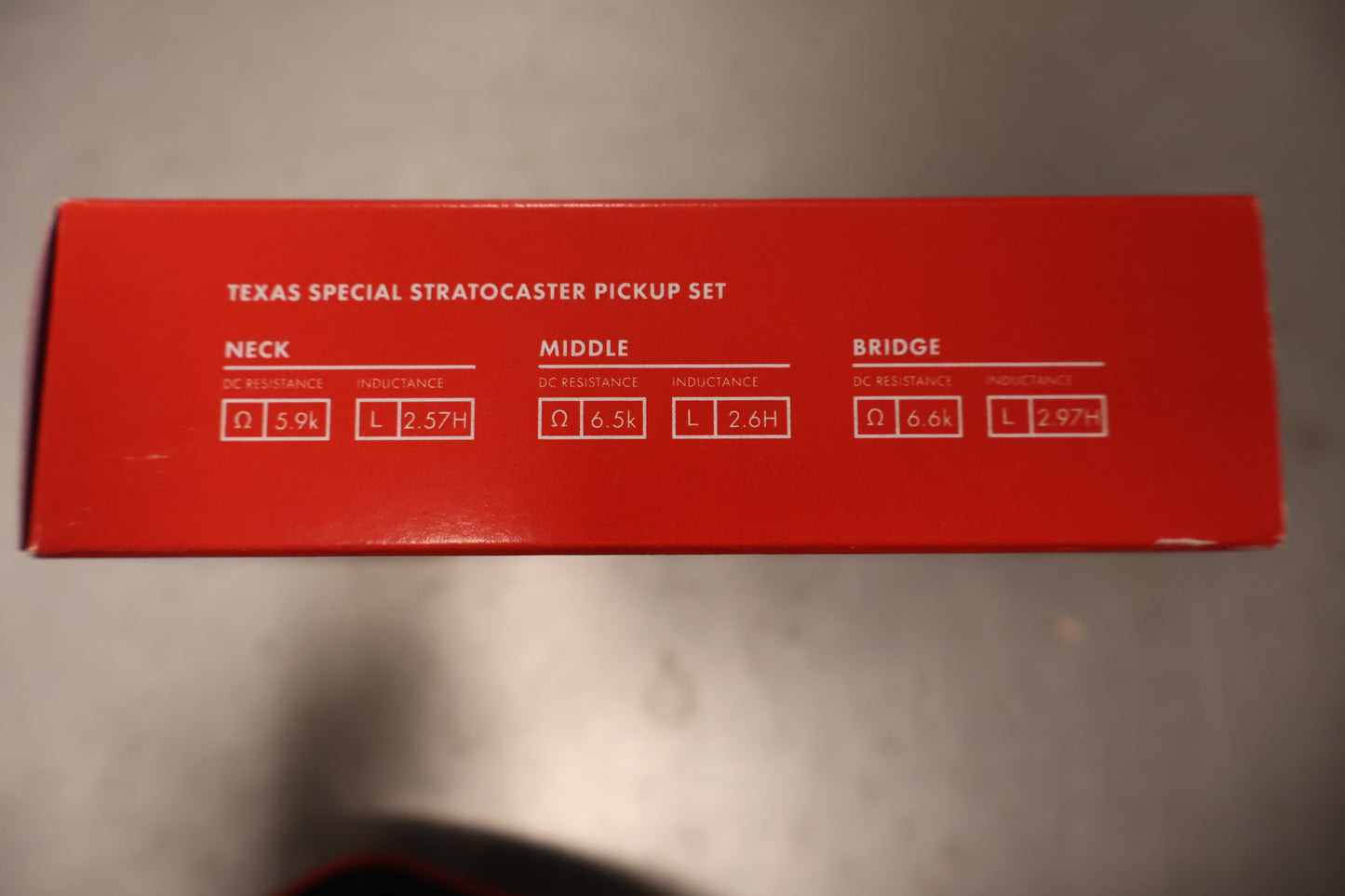 Fender Custom Shop Texas Special Strat Pickups, (3)