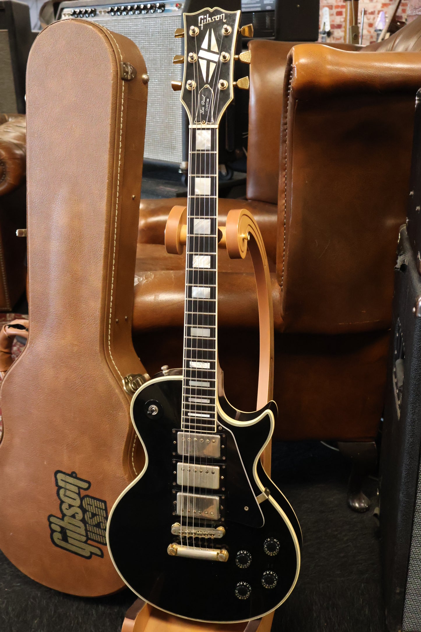 Gibson 1980 Les Paul Custom 3PU Ebony
