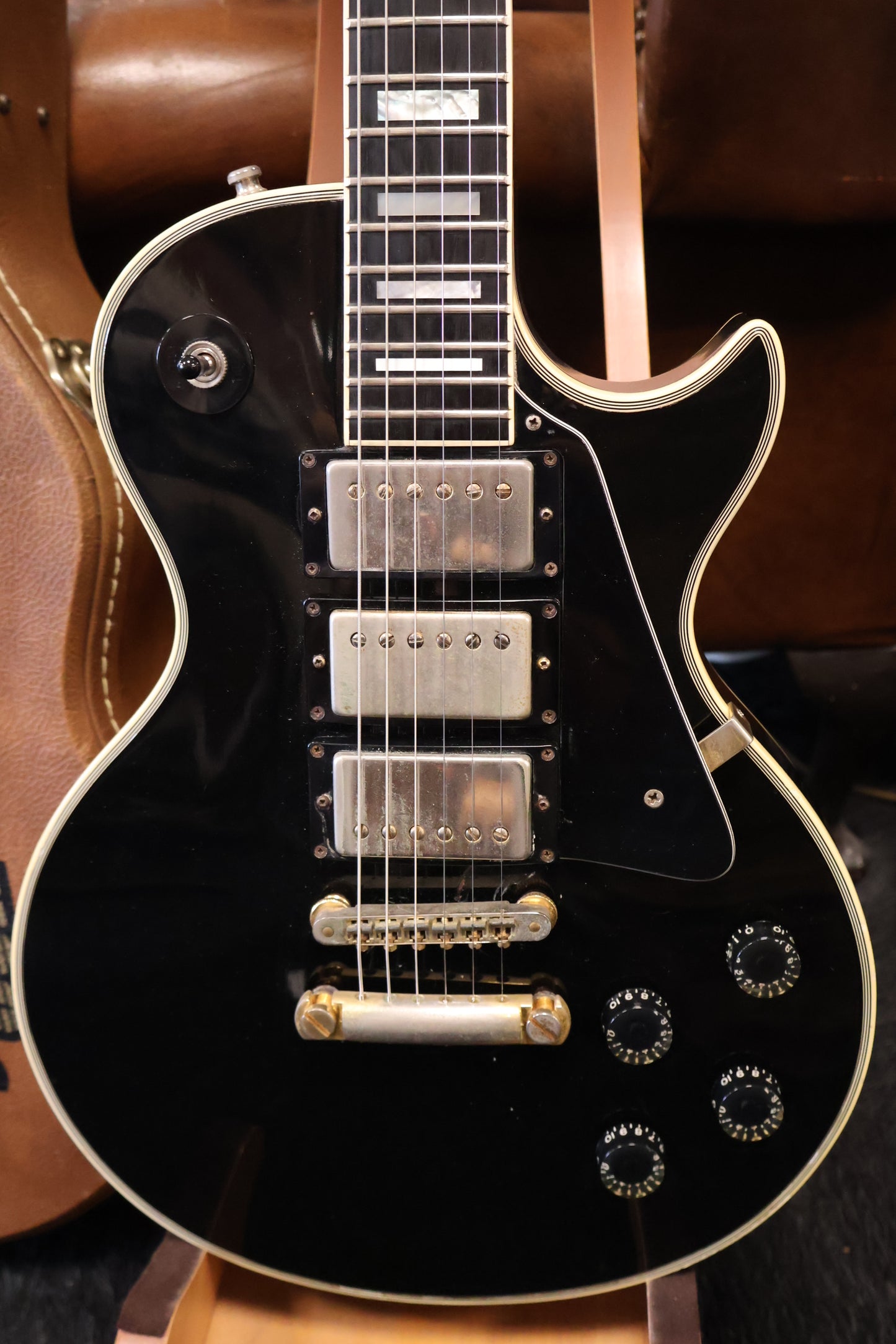 Gibson 1980 Les Paul Custom 3PU Ebony