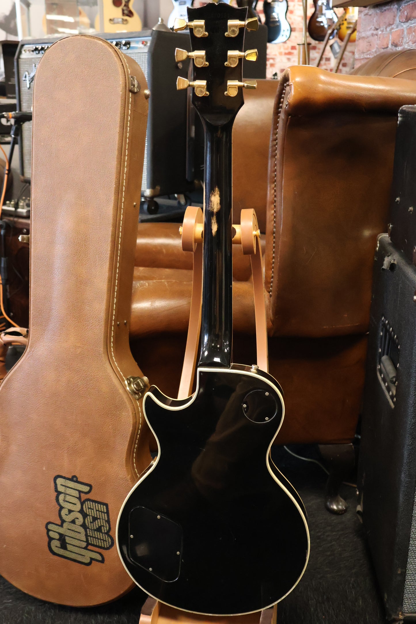 Gibson 1980 Les Paul Custom 3PU Ebony