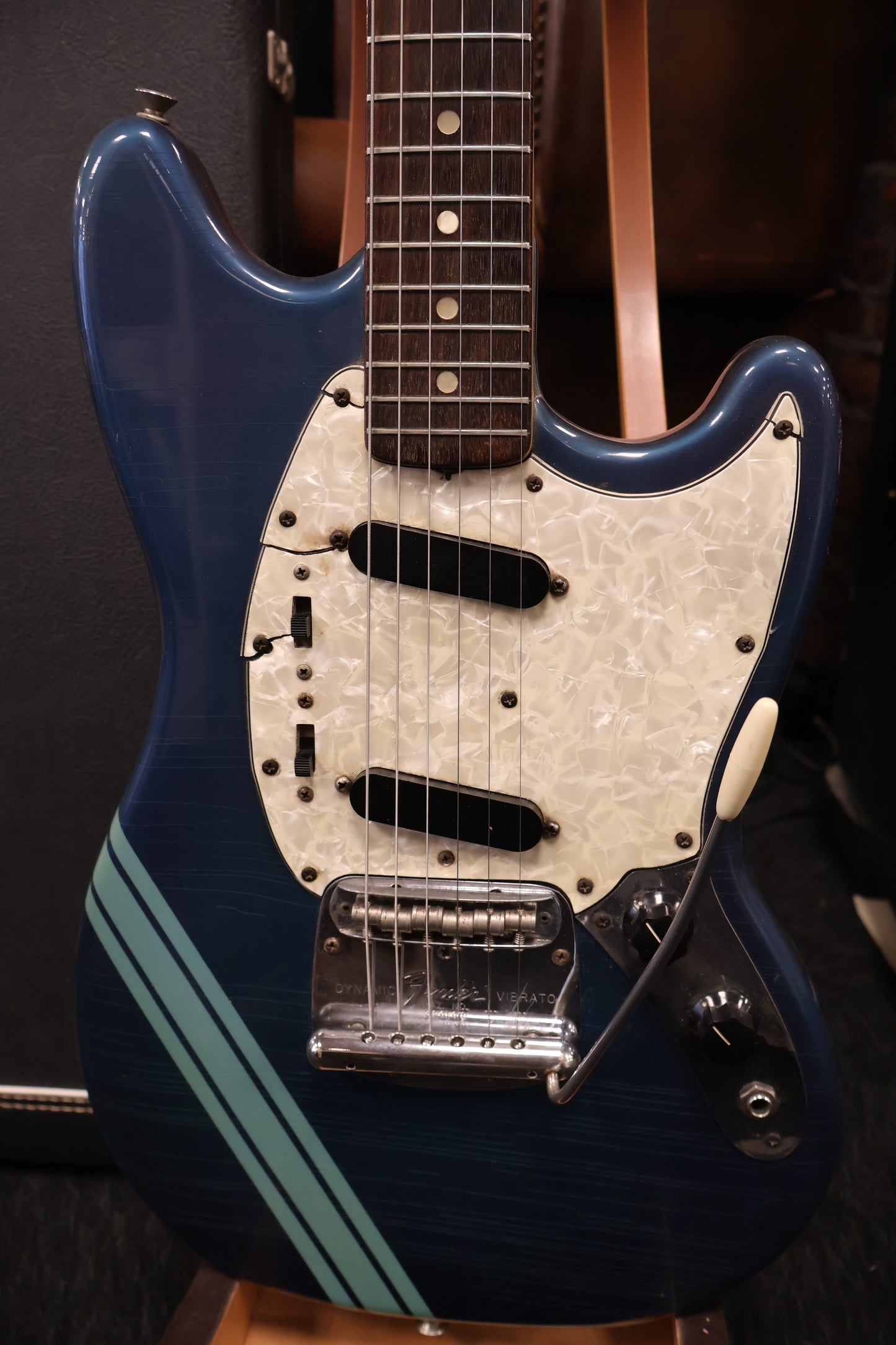 Fender 1973 Competition Mustang Blue OHSC