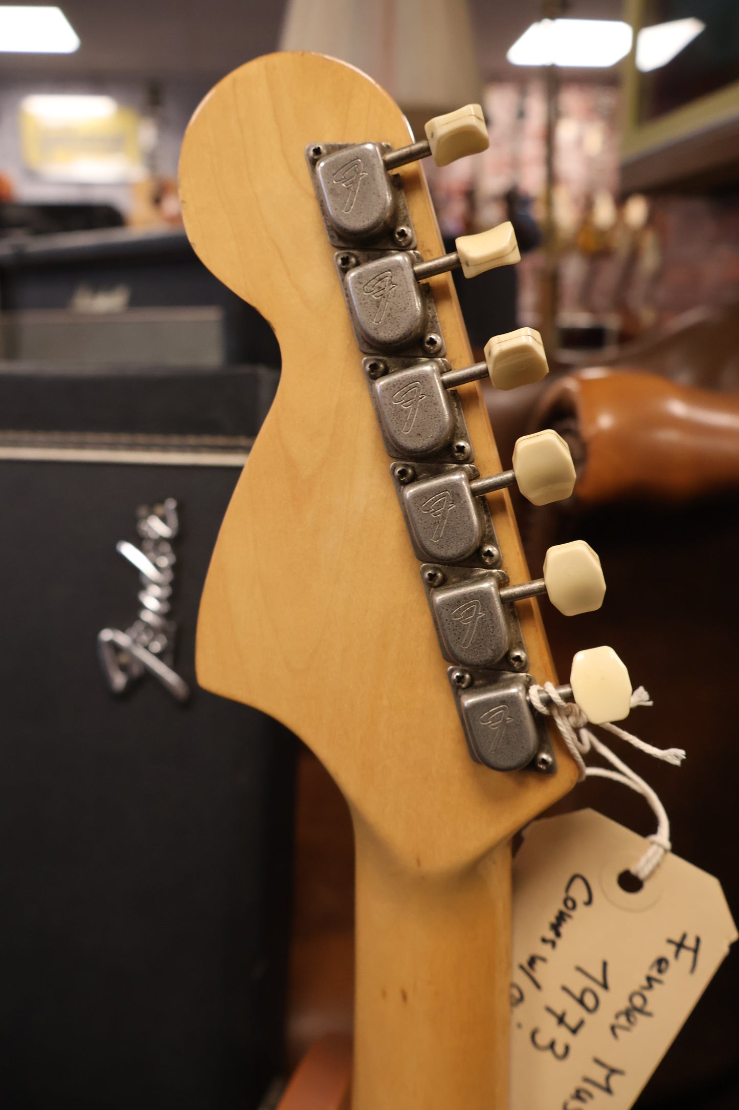 Fender 1973 Competition Mustang Blue OHSC