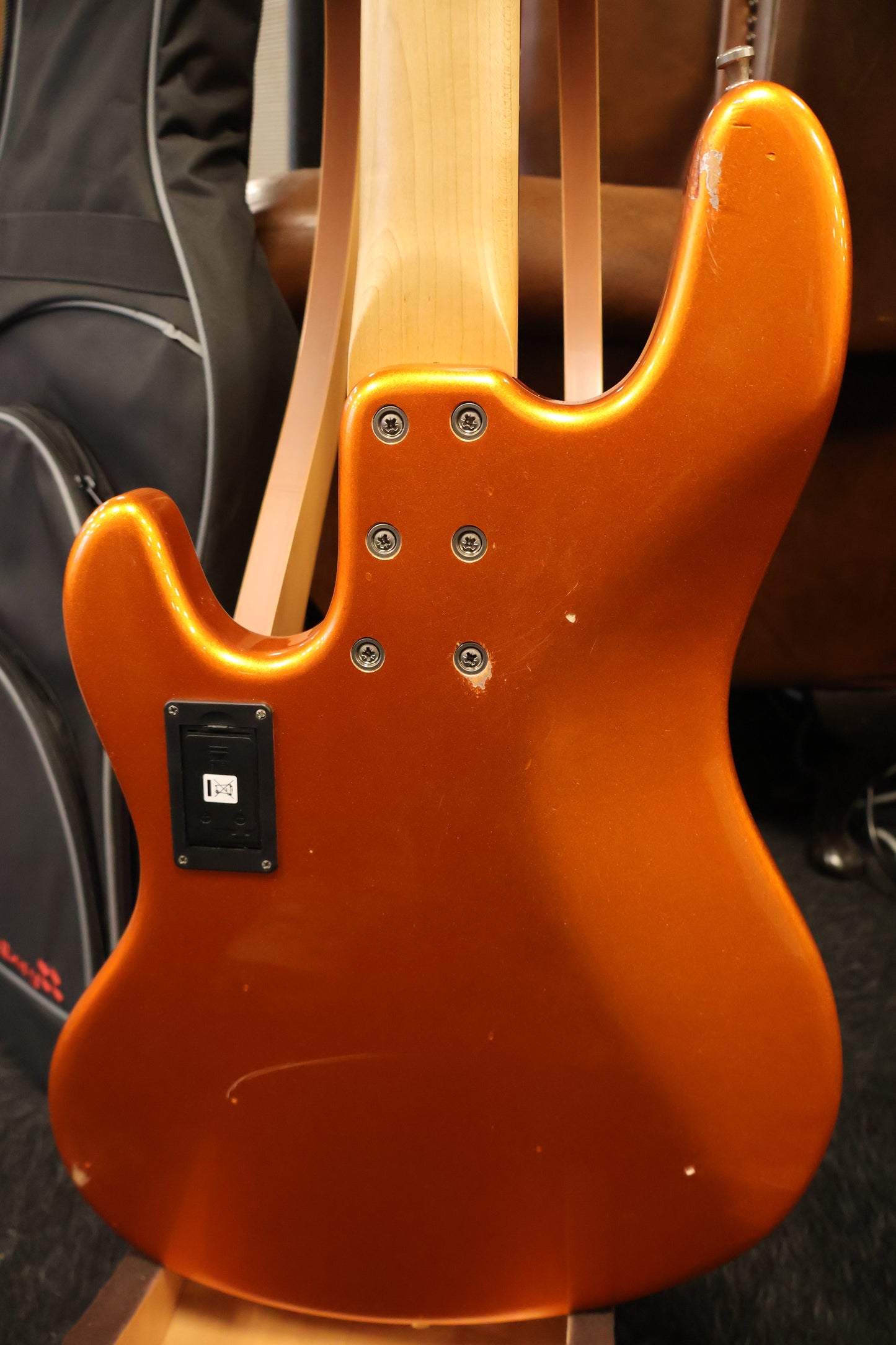 Sandberg California T Soft Aged Orange Metallic Power Pickups