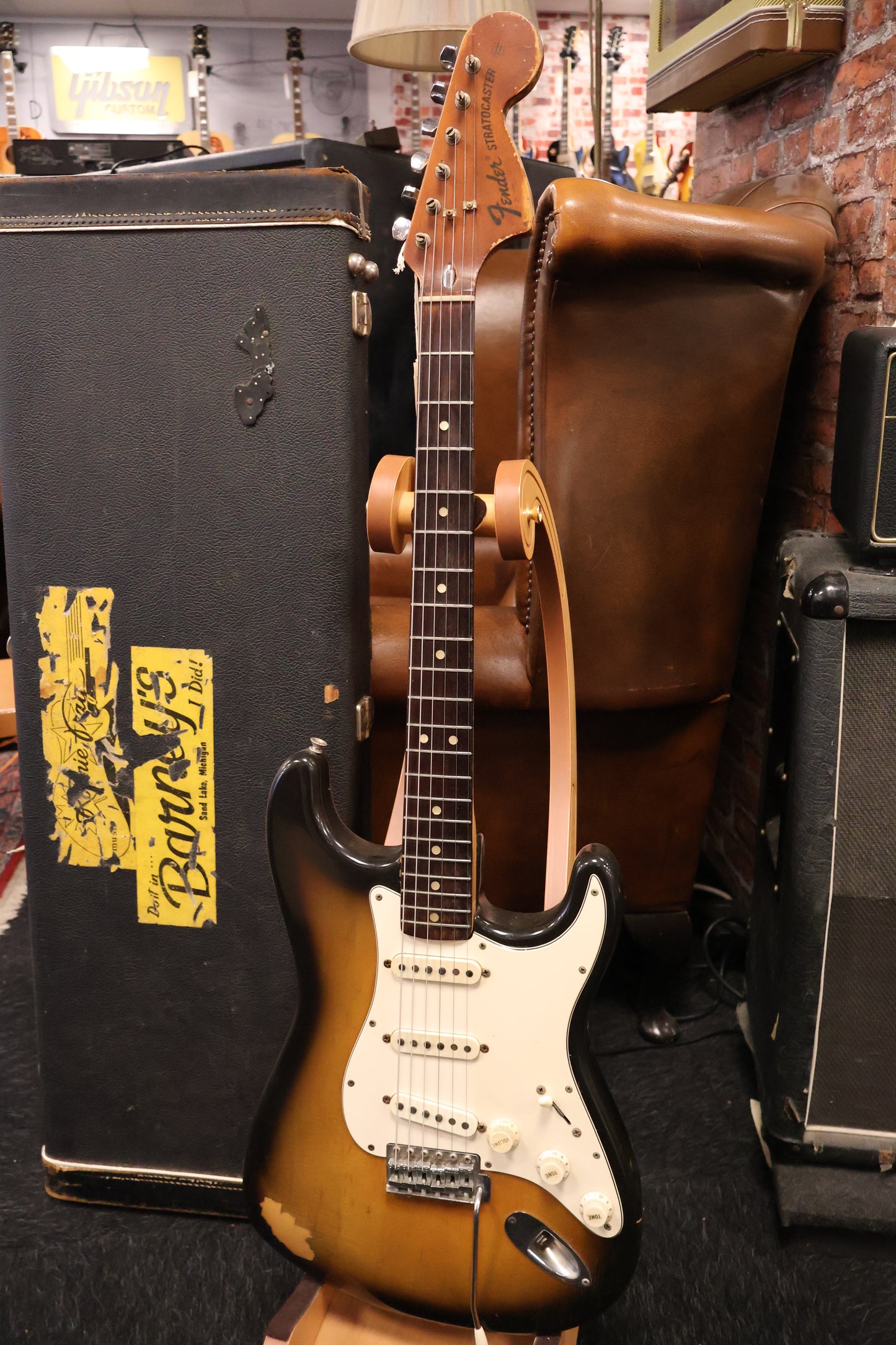 Fender 1972/74 Stratocaster Sunburst OHSC