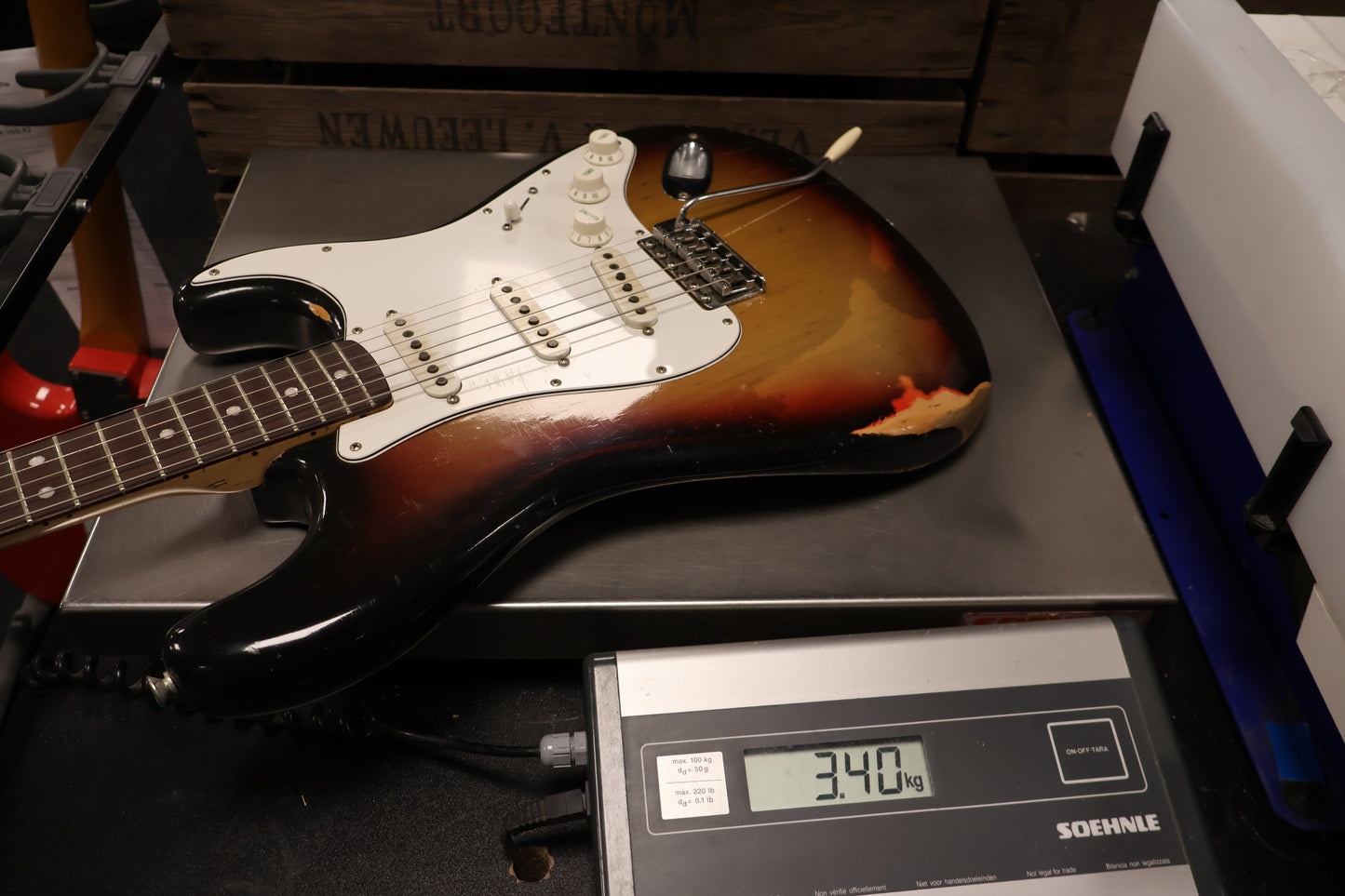 Fender 1973 Stratocaster Sunburst OHSC