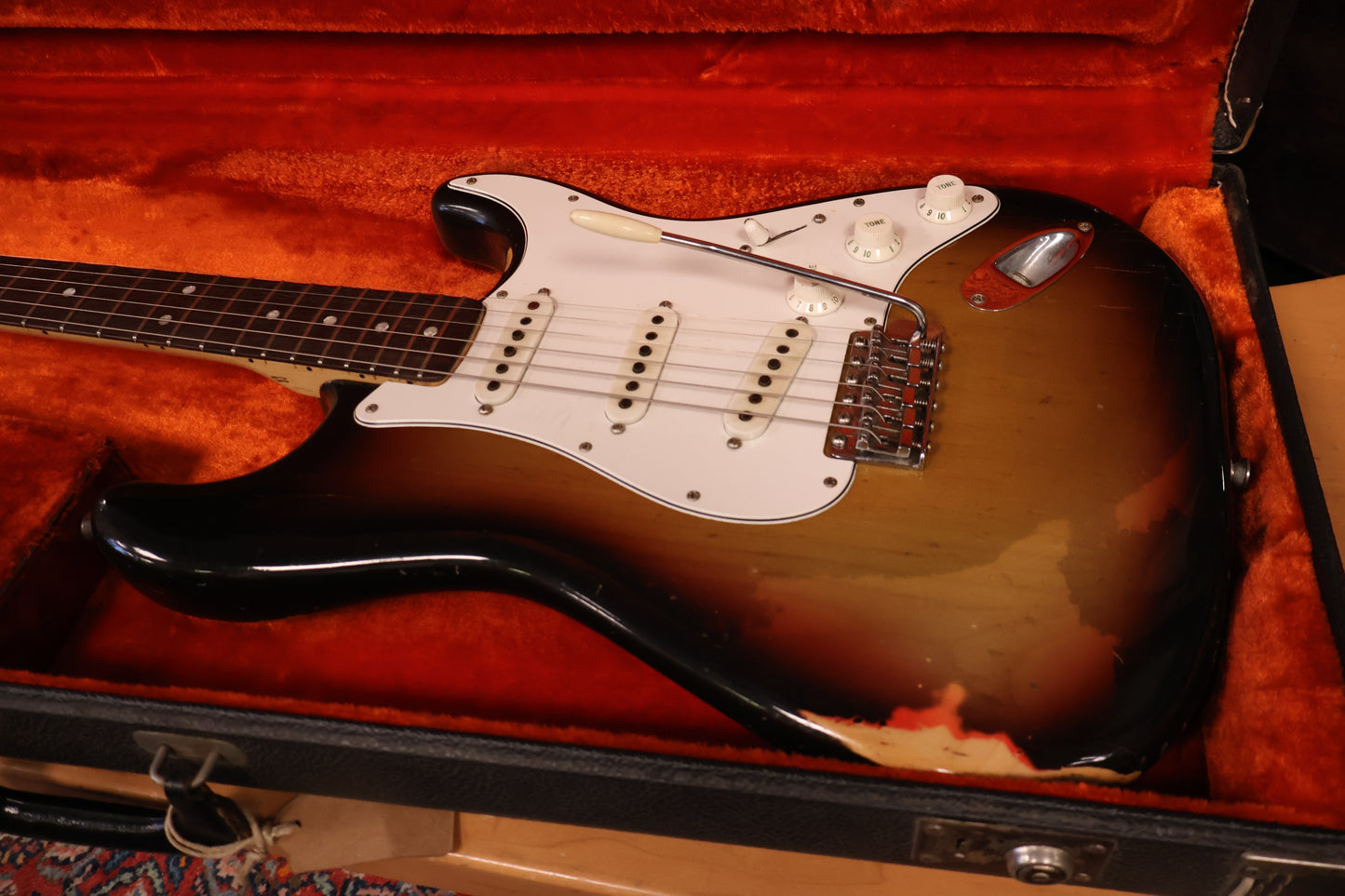 Fender 1973 Stratocaster Sunburst OHSC