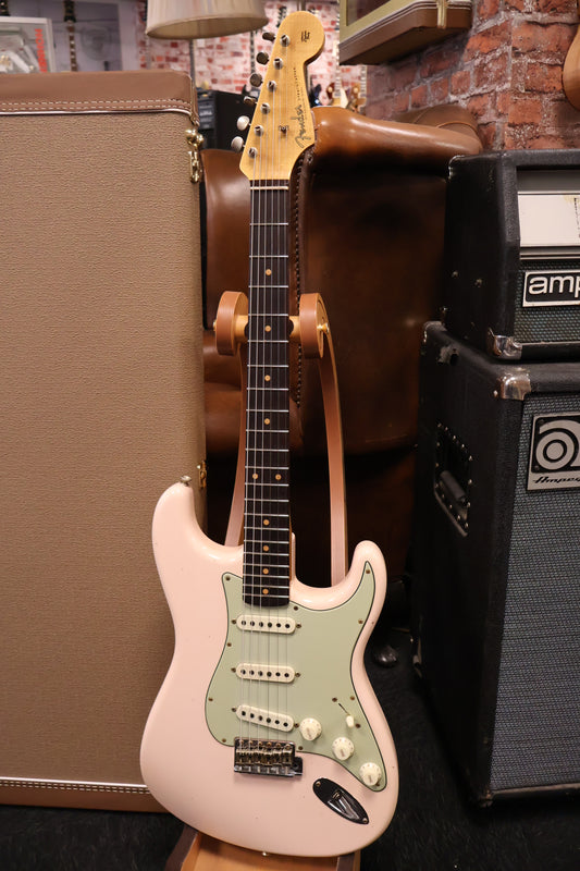 Fender CS 1959 Stratocaster Journeyman Relic - Super Faded Aged Shell Pink (Used)