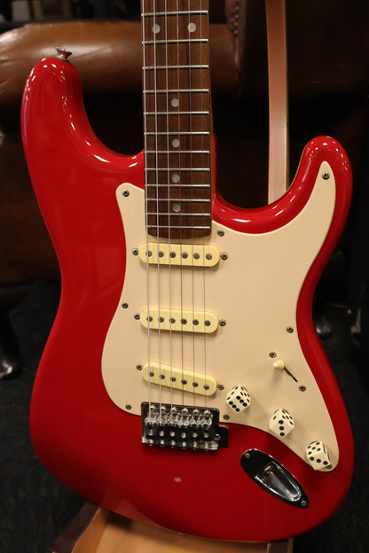 Squier Affinity Strat Red Dice  (Used)