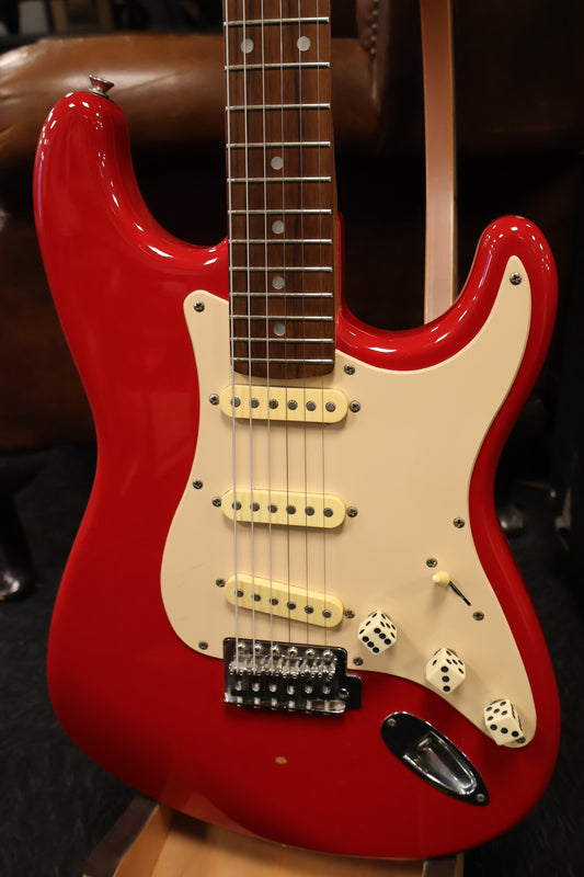 Squier Affinity Strat Red Dice  (Used)