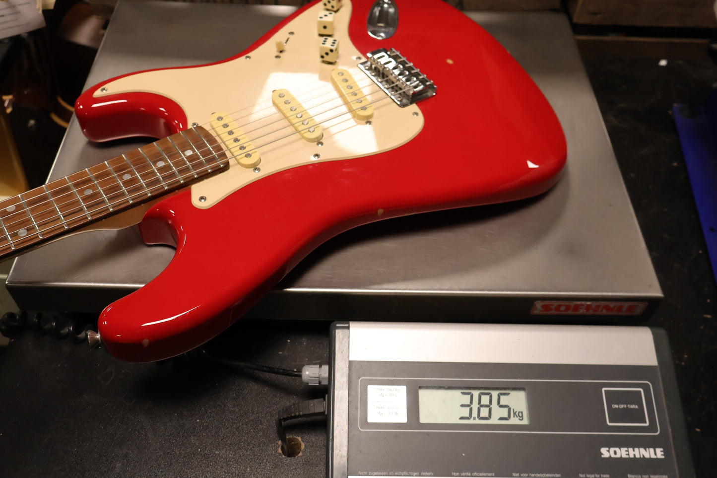 Squier Affinity Strat Red Dice  (Used)
