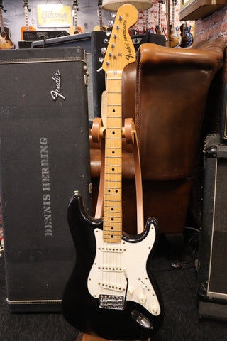 Fender 1973 Stratocaster Black Refin OHSC