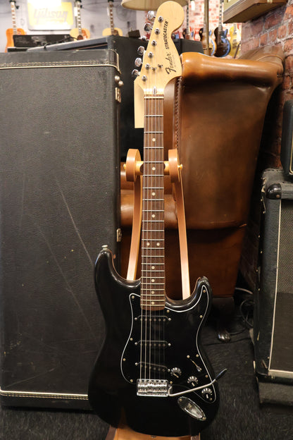 Fender 1976 Stratocaster Black Refin OHSC