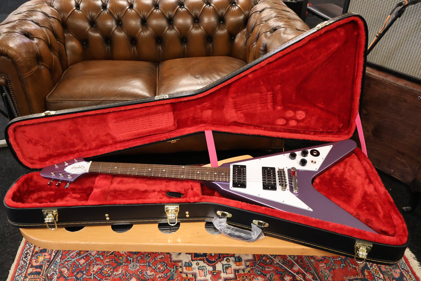Epiphone Kirk Hammett 1979 Flying V (Incl. Hard Case)