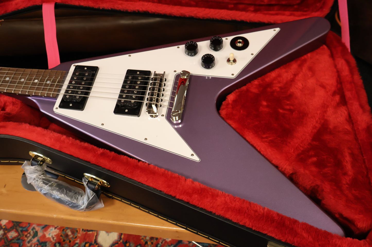 Epiphone Kirk Hammett 1979 Flying V (Incl. Hard Case)