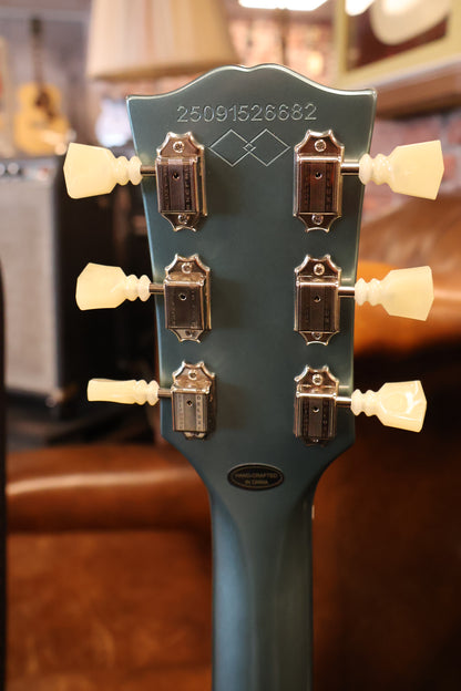 Epiphone 1964 SG Standard with Meastro Pelham Blue