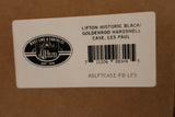 Gibson Lifton Historic Black/Goldenrod Hardcase Les Paul