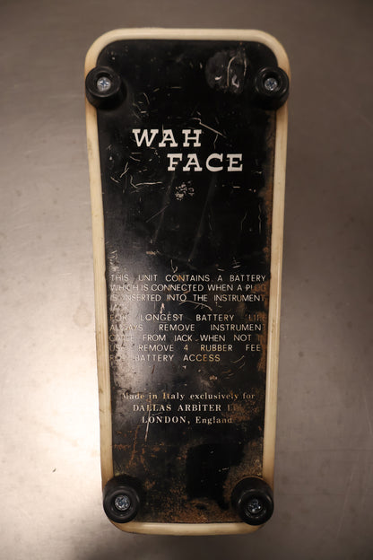 Sound City Wah Face 60s