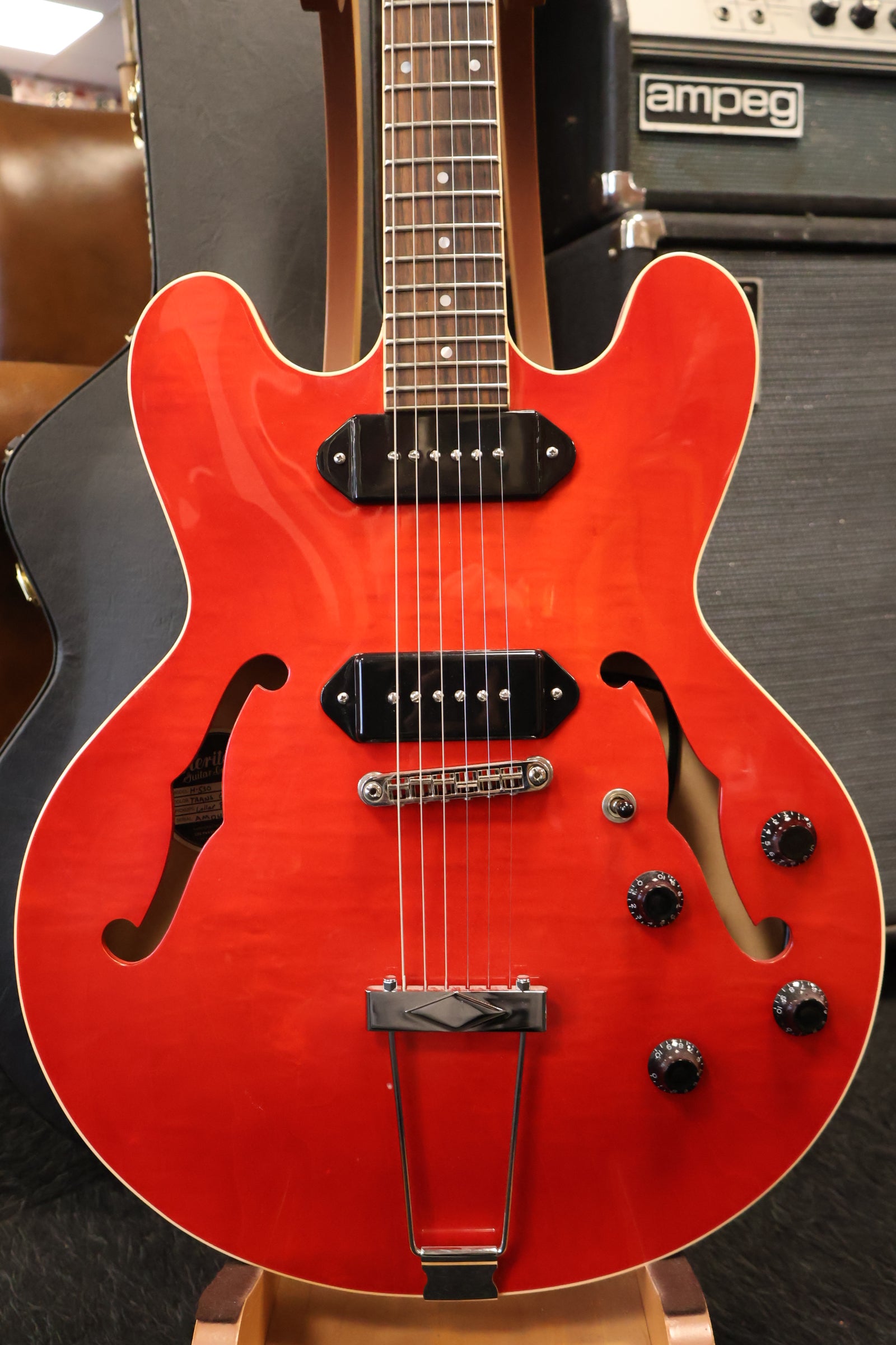 Heritage H-530 Cherry Lollar P90 (Used) – Dirk Witte