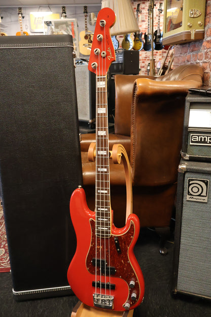 Fender 2023 LTD P BASS Special Journeyman Relic - Aged Dakota Red