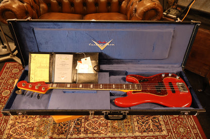 Fender 2023 LTD P BASS Special Journeyman Relic - Aged Dakota Red