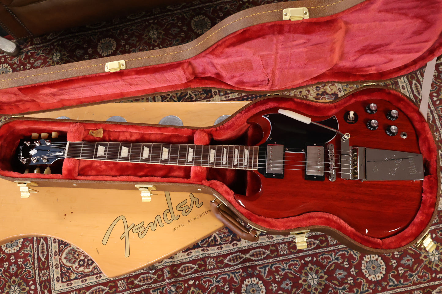 Gibson SG Standard '61 Maestro Vibrola Vintage Cherry