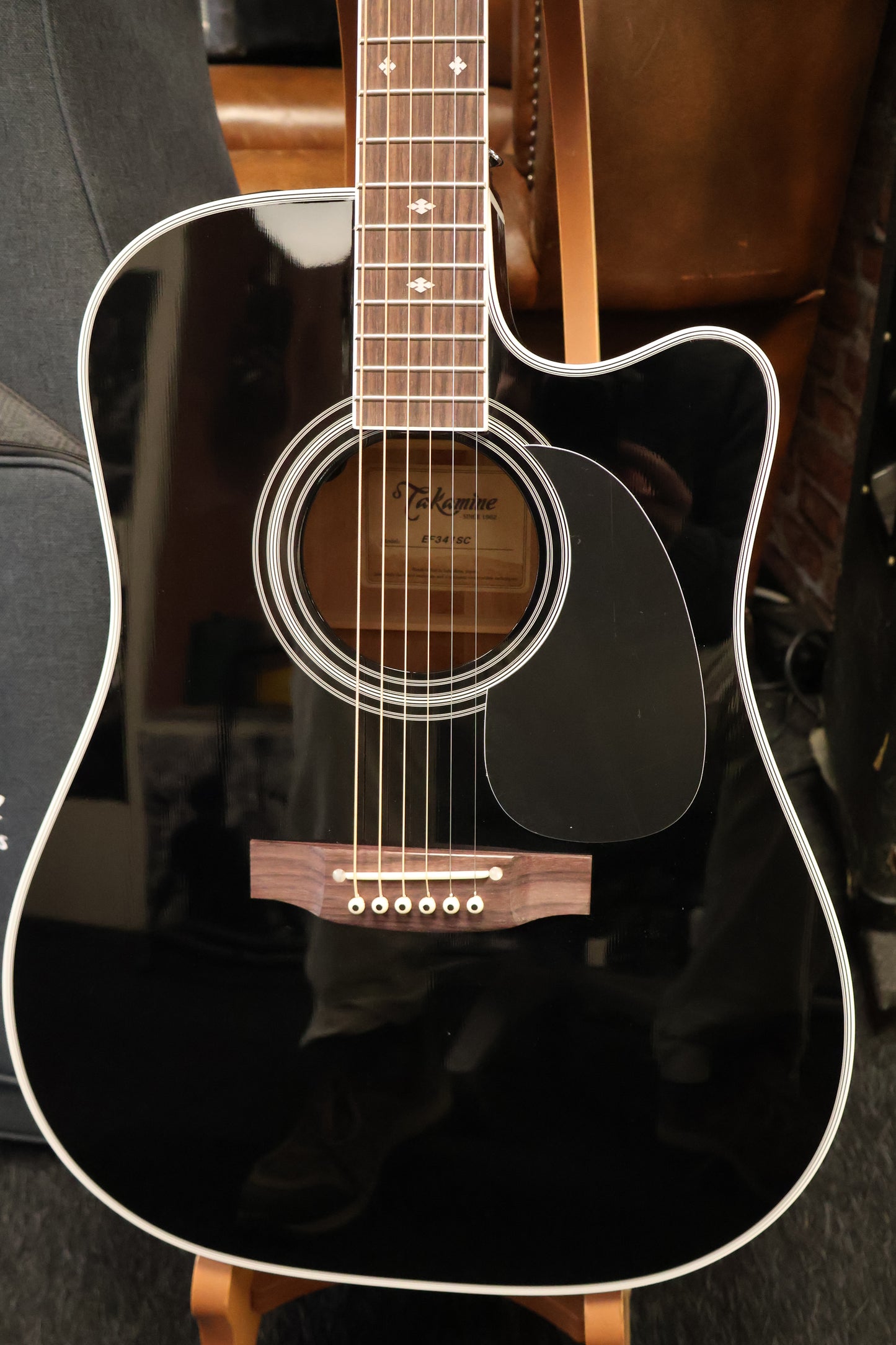 Takamine EF341SC Dreadnought with Electronics