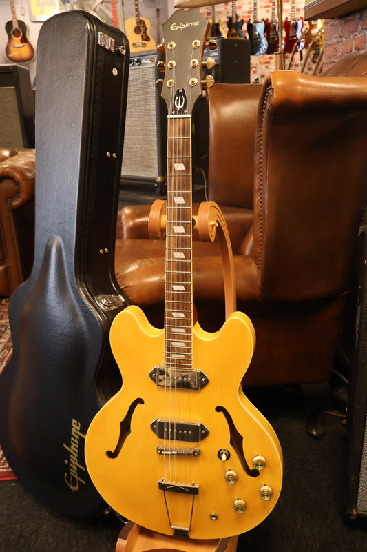 Epiphone 2012 'Inspired by' John Lennon Revolution Casino Artist Series Natural