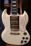 Gibson Custom Shop '61 SG Reissue 3-pickup Les Paul Custom Aged White (USED)