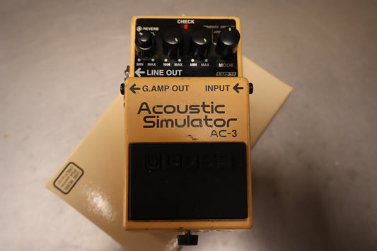 Boss AC-3 Acoustic Simulator (Used)