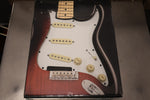 Fender Pre-Wired Strat Pickguard Pure Vintage '59 w/RWRP Midde Parchment 11 Hole PG