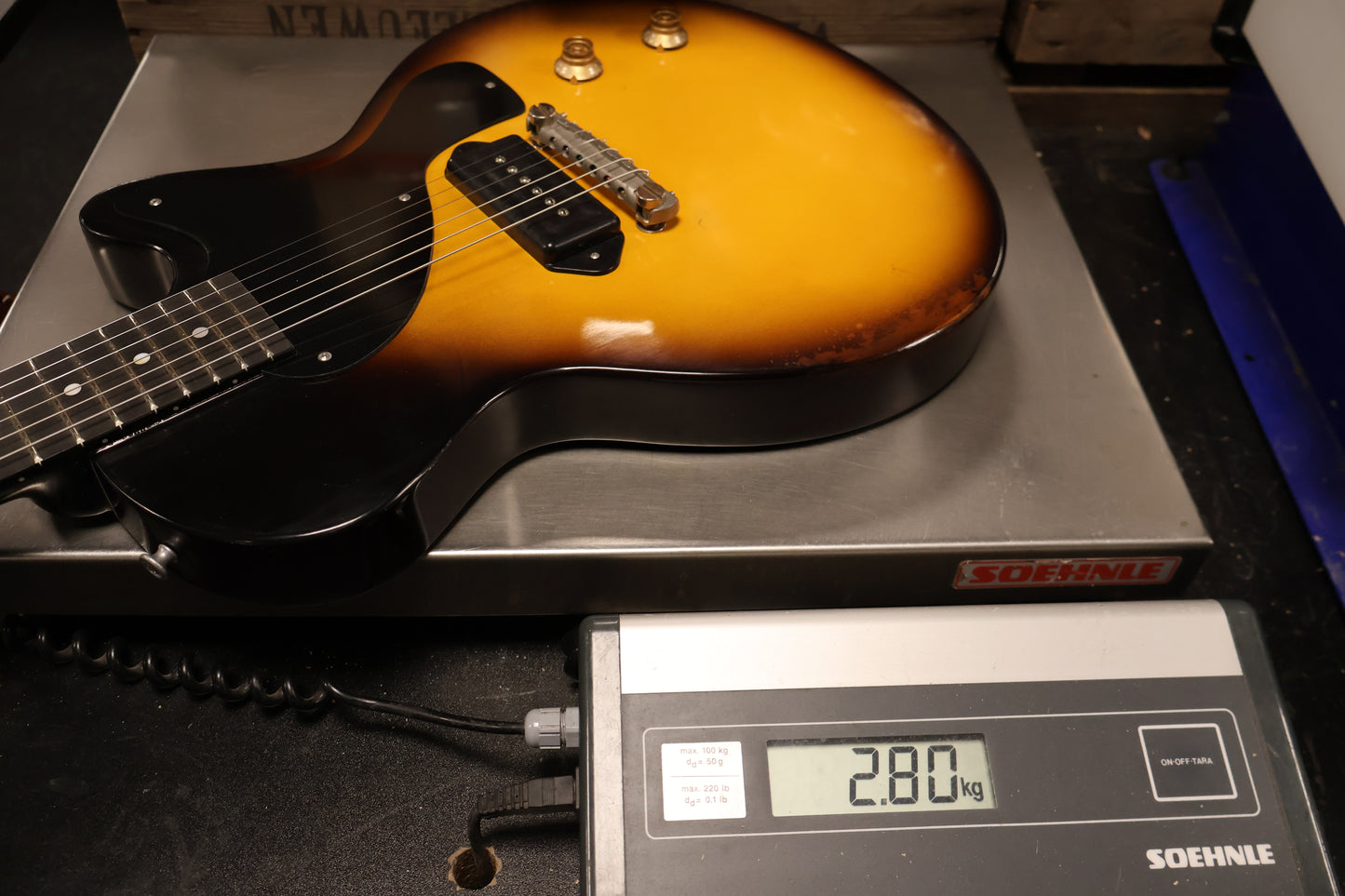 Eastman SB55/V-SB All Mahogany P90 single cut Sunburst (B-Stock)