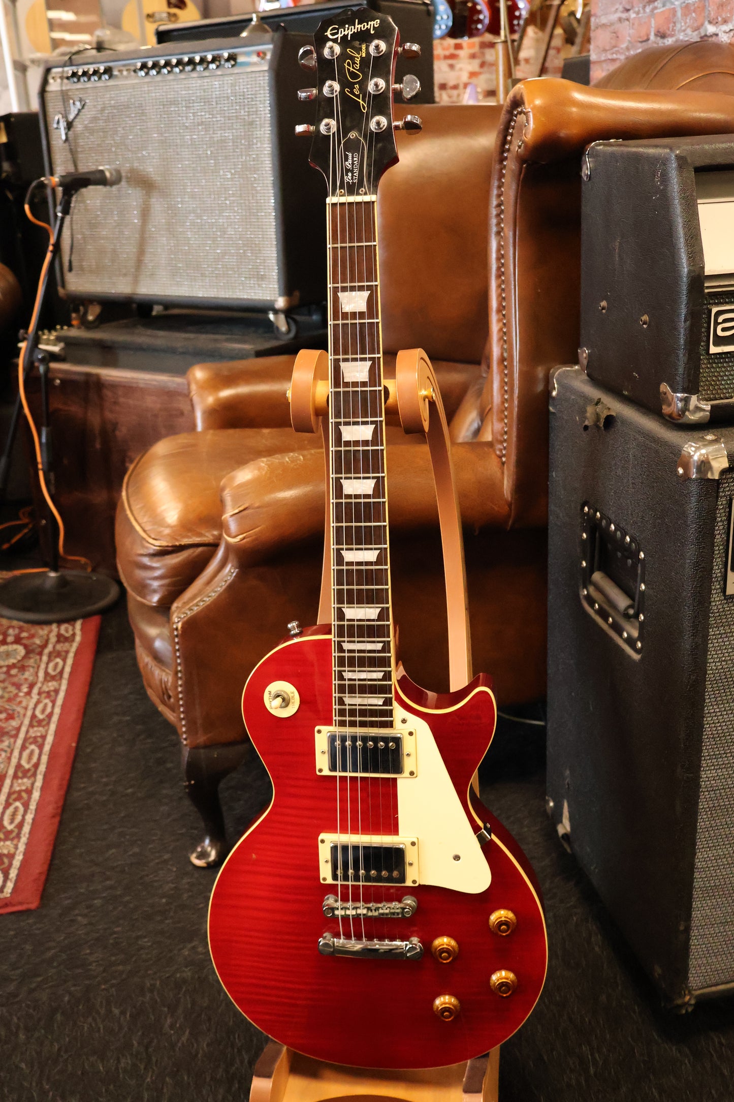 Epiphone Les Paul Standard Flamed Red (USED)