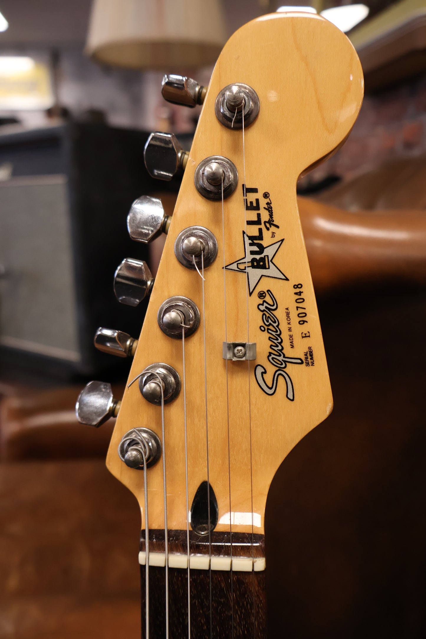 Squier 1989 Bullet 1 HSS Black