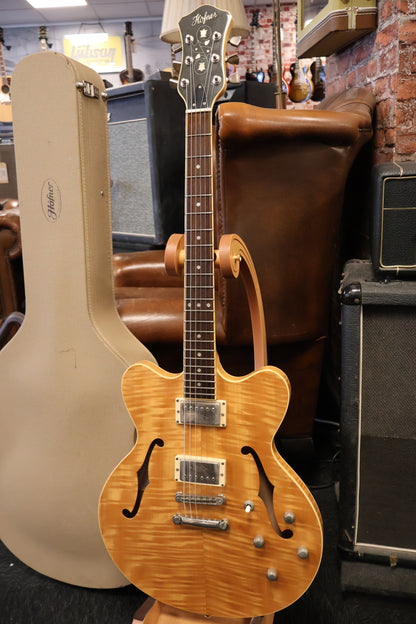 Hofner 2006 Verythin Flametop made in Germany (USED)