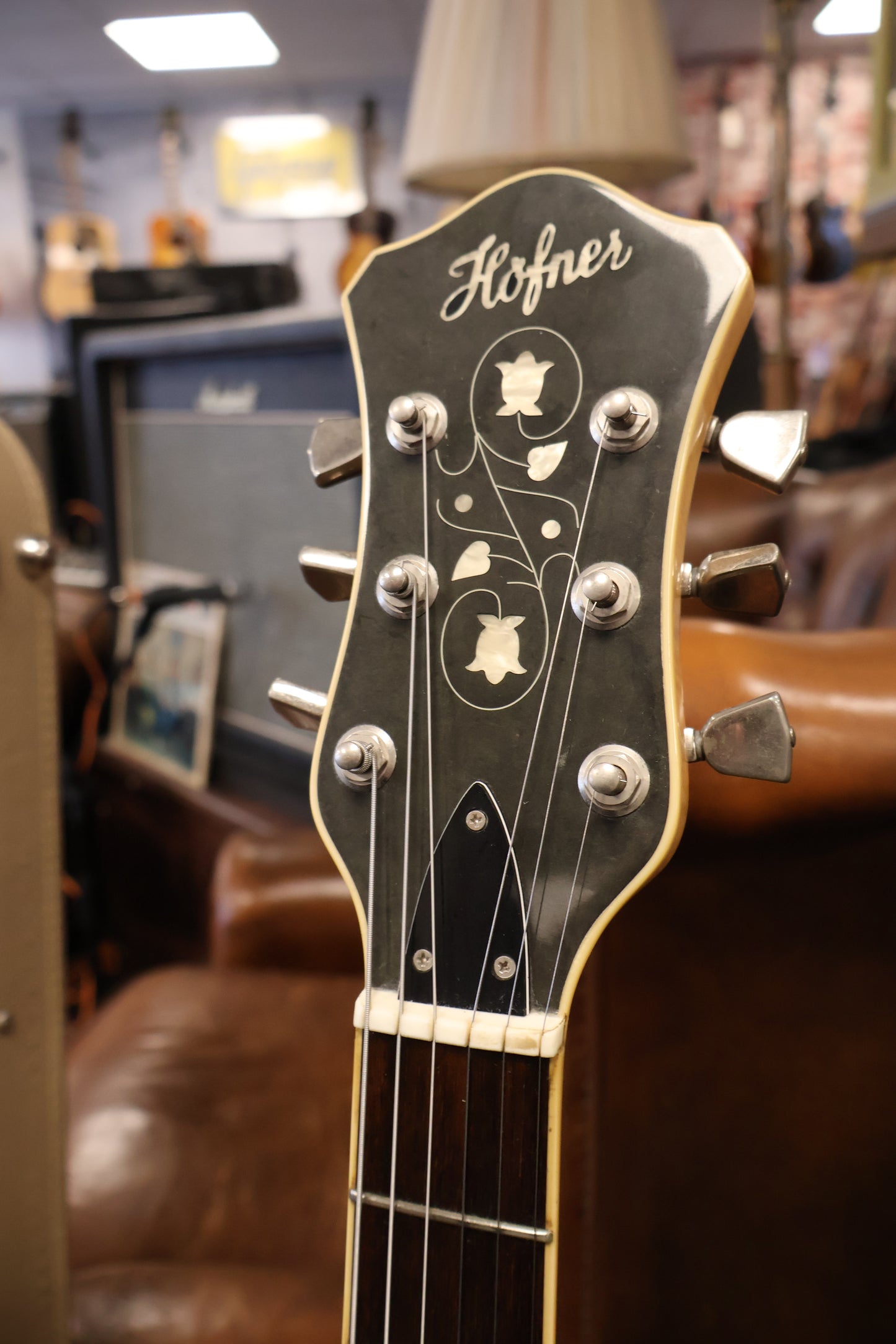 Hofner 2006 Verythin Flametop made in Germany (USED)