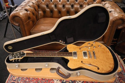 Hofner 2006 Verythin Flametop made in Germany (USED)