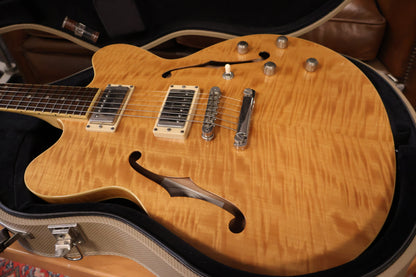 Hofner 2006 Verythin Flametop made in Germany (USED)