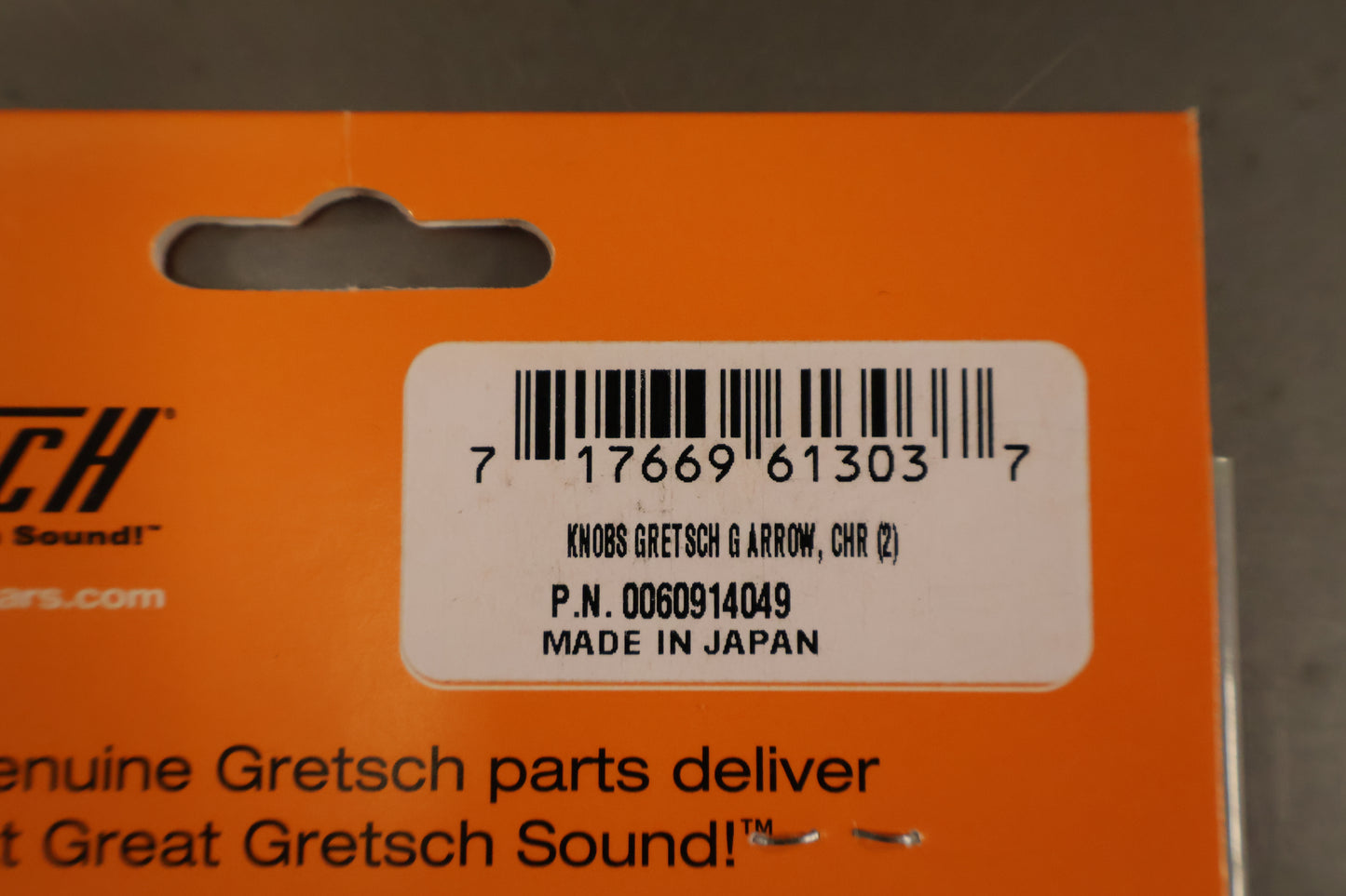 Gretsch G Arrow Logo, Chrome (2)