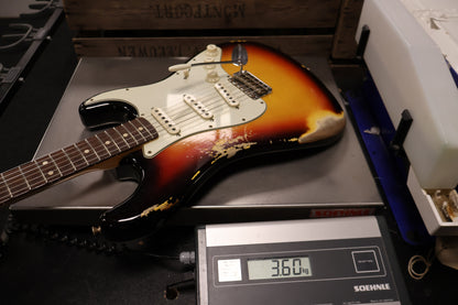 Fender '63 Stratocaster Sunburst Relic LTD (Used)